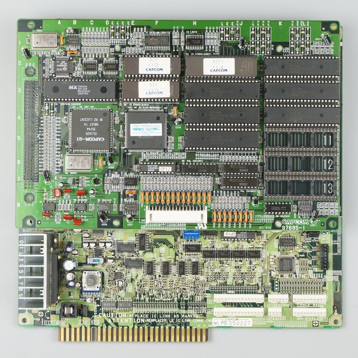 CAPCOM Street Fighter EX 2 Plus Arcade SUB Board Mother CAPCOM Street Fighter EX 2 Plus Arcade SUB Board Mother