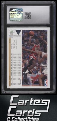 Michael Jordan 1991-92 Upper Deck #44 Text Hologram Variation