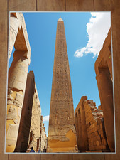 Egyptian Obelisk Art 18x24in