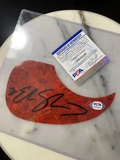 Elvie Shane Autographed Pick guard
