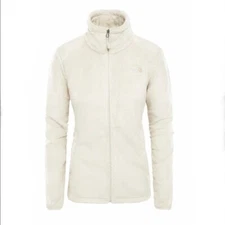 Womens The North Face Ladies Osito Fleece Coat Top Jacket Vintage White NF New