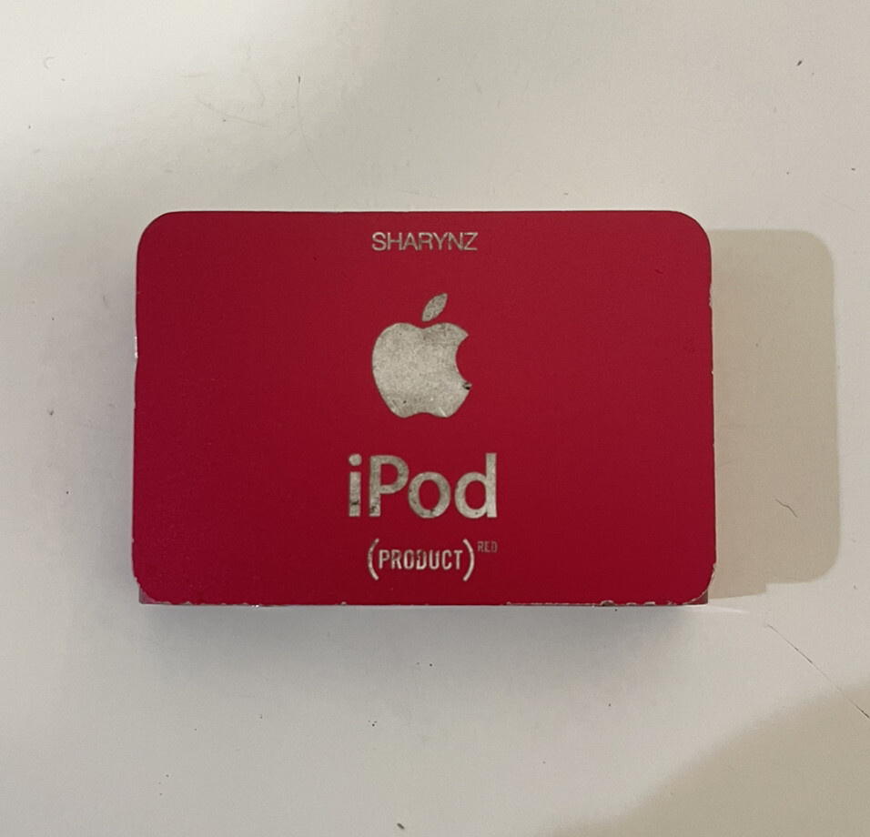 iPod shuffle RED Special Edition 2GB 海外版 Apple iPod shuffle 2nd Generation (PRODUCT) Red (1 GB) Works