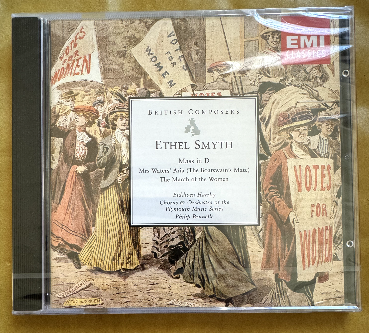 Ethel Smyth Mass in D Mrs. Waters' Aria March of the Women NEW SEALED CD
