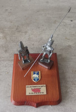 126 ° ri .. Plaque commémorative décerné à un officier