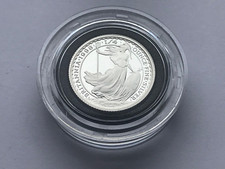 1998 British Royal Mint Britannia Fifty 50 Pence Silver Proof 1/4oz Coin