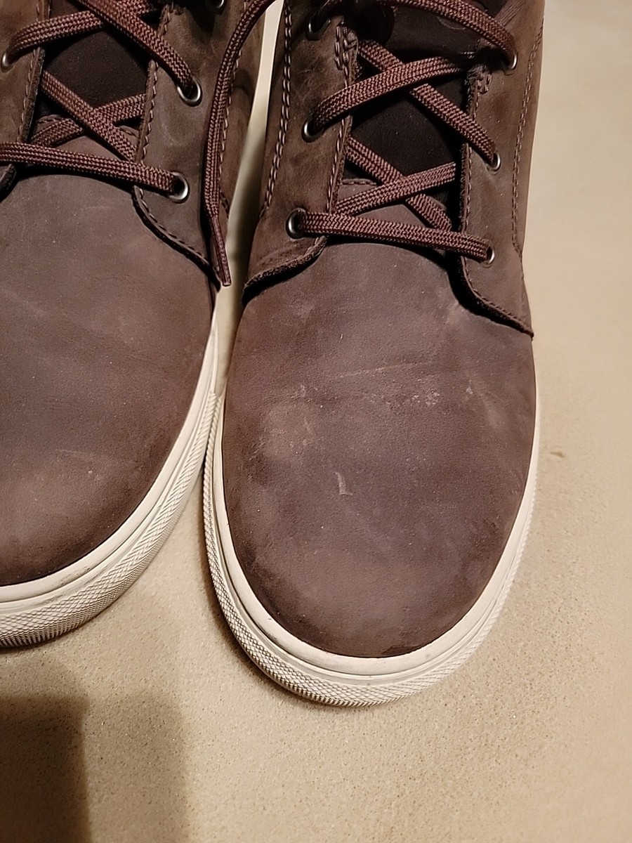 UGG Men’s US 11 Baysider High Waterproof Brown Leather Laced Up Sneaker Boots UGG Baysider High Weather Men main image 2
