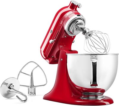 KitchenAid KSM180QHSD 5 Qt. Stand Mixer, Passion Red (Used) | eBay