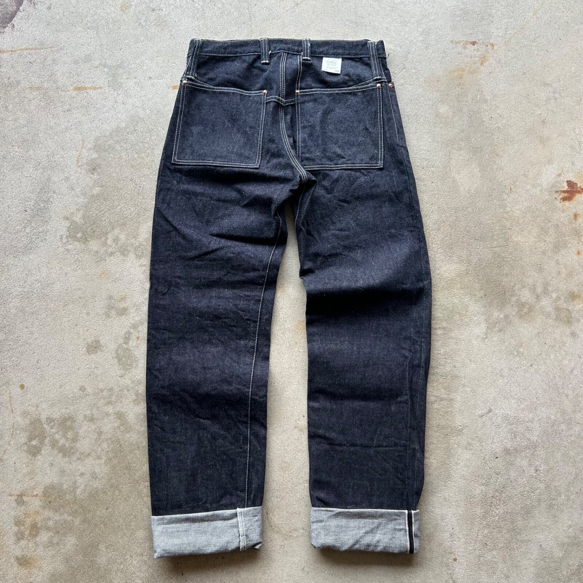 TENDER Co. Type 129 Jeans Size 4 Salvage Denim Made in England  