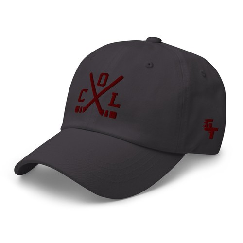 Colorado Hockey Sticks Retro Avalanche Baseball Hat Dad Cap - Picture 6 of 10