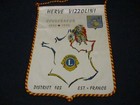 Vintage Lions Club Banner Flag 1994 Herve Vizzolini Signed France District 103