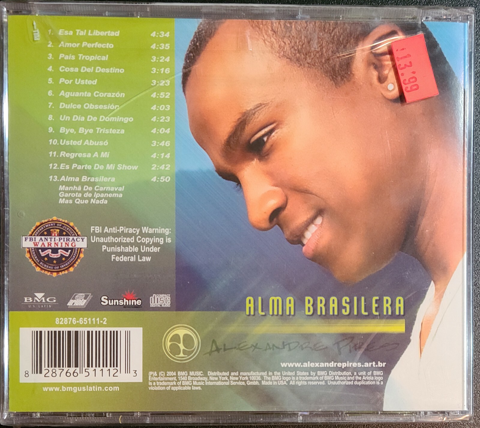 Alexander Pires Alma Brasilera CD BRAND NEW SEALED Ships Same Day 