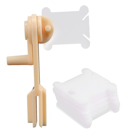 Tnfeeon 28-teiliges Garnwickler Set - Manueller Fadenwickler Für Strick- Und Nähzubehör