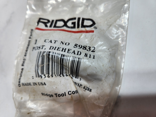Ridgid 59832 Die Head Post RIDGID Fit 300 & 535 Pipe Threading USA Genuine OEM - Picture 2 of 4