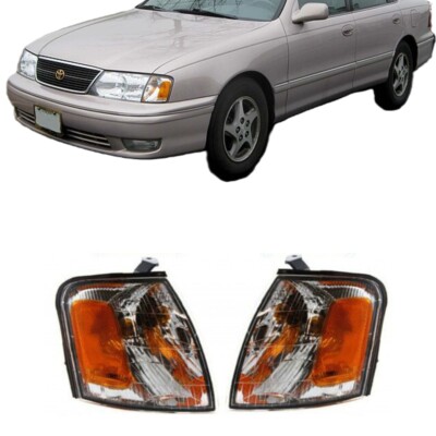 For 1998 1999 Toyota Avalon Signal Light Pair w/Bulbs TO2520153 +