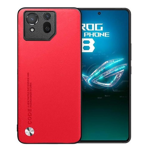 For ASUS Rog Phone8 8Pro Rog8 Plain Leather Fabric Coated Rubber hard case cover - Picture 10 of 21