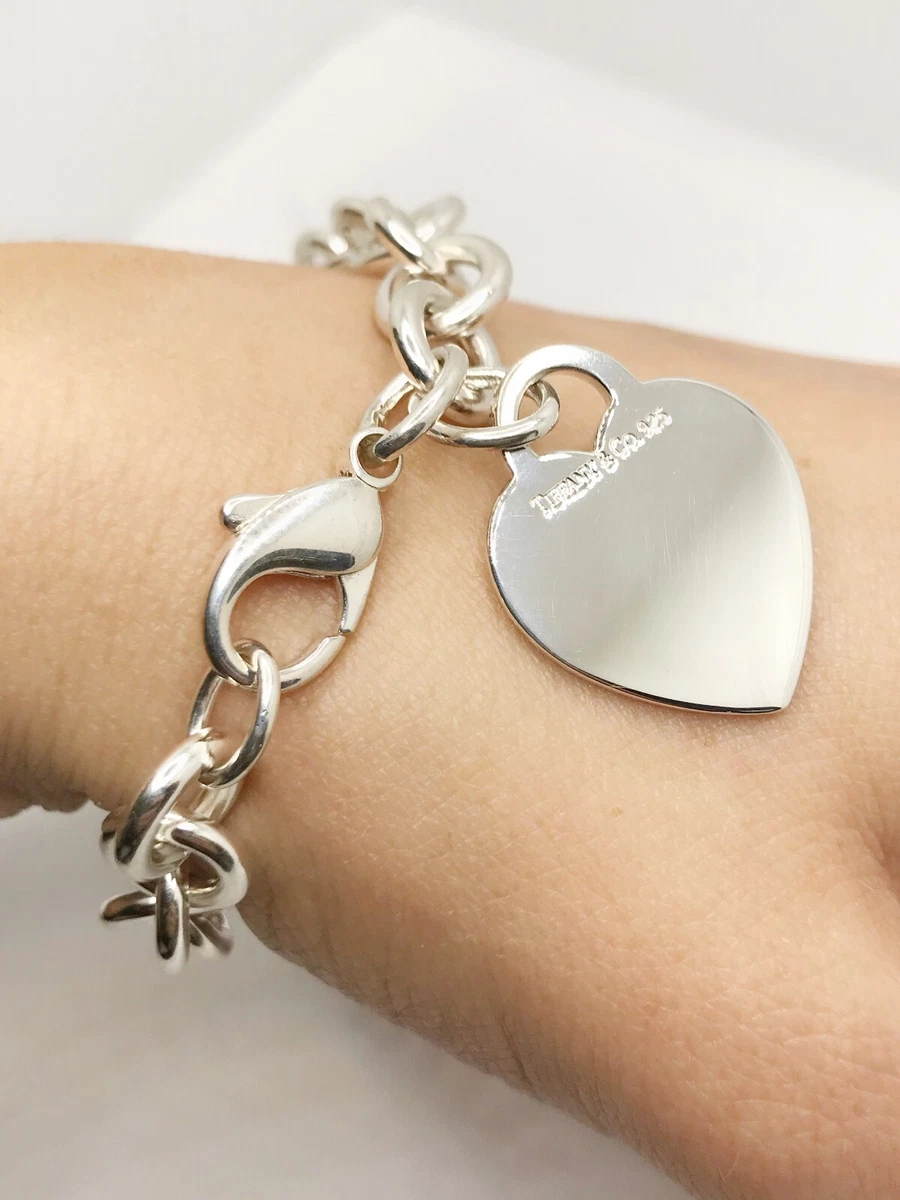 Silver Chain Tag Bracelet | Winni.in