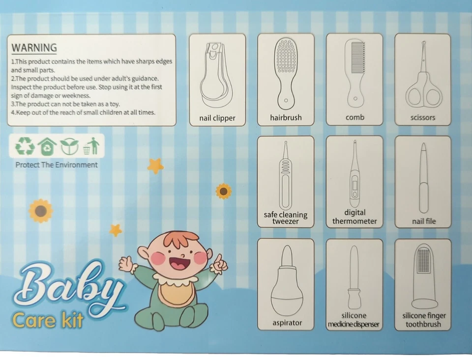 Babies First 10 Piece Care Set - Image 2 of 3