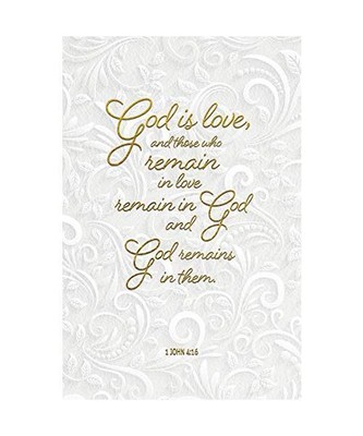 God Is Love Wedding Bulletin (Pkg of 50)
