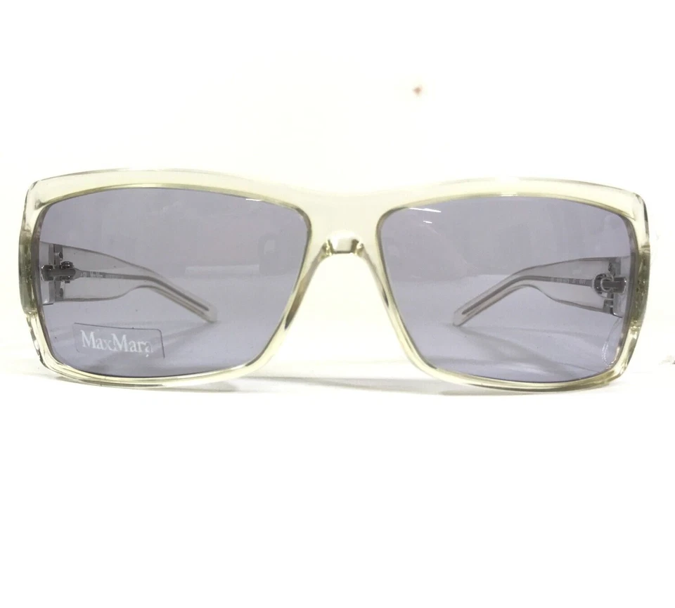 Gafas de sol Max Mara MM 610/S J07 envolventes transparentes marcos cuadrados con lentes azules Foto 2 de 4