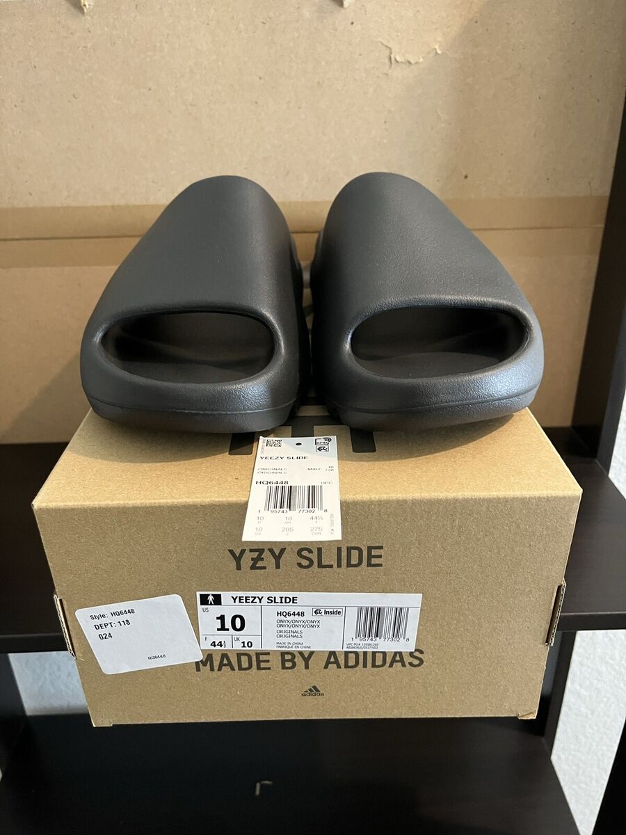 DS Men Sz10 - Adidas Yeezy Slide Onyx HQ6448 | eBay DS Men Sz10 - Adidas Yeezy Slide Onyx HQ6448 | eBay