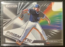 2022 Panini Prizm Draft Picks Prizmatic Brycen Mautz #PZ-BM St. Louis Cardinals