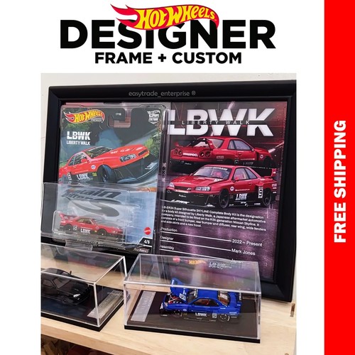 Hot Wheels Collector Poster w/ Frame – Mainline Card Edition Display Wall Art - Picture 13 of 97