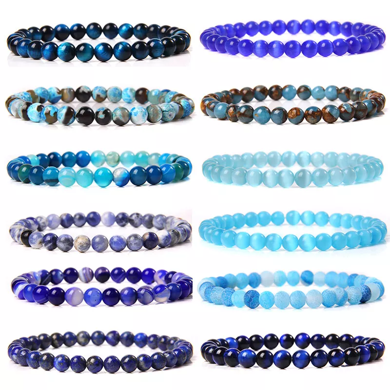 Buy RUDRADIVINE Black and White Natural Stones Healing Onyx One Howlite  Reiki Bracelet for Men and Women at Amazon.in