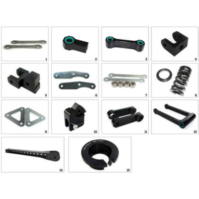 Tieferlegungskit Typ 6 - für Kawa. Z650 TECNIUM 150060007TEC Z ABS (ERH) ABS
