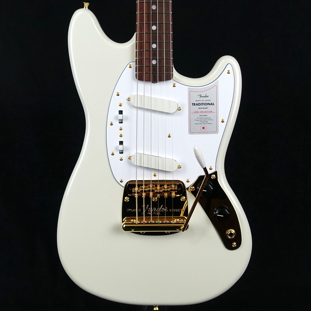 Fender 60s Mustang 2025年限定モデル ゴールドパーツ Fender 60s Mustang 2025年限定モデル ゴールドパーツ