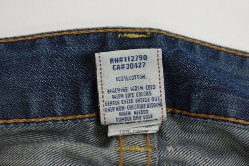 True Religion Womens Medium Denim Ripped Jeans Button Front Zip Fly Cotton Sz 25 - Picture 4 of 10