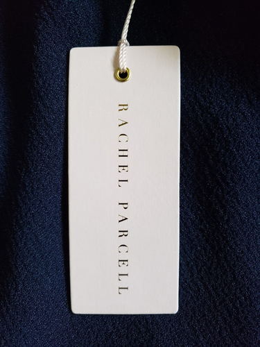 Camisa Corta Alta Baja RACHEL PARCELL Azul Marino Botones XXS Nordstrom - Imagen 23 de 24