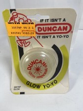 Vtg 1986 Duncan Glow Yo-Yo In Pkg NIP Glows Toys R Us