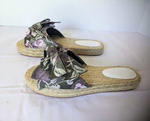 Sandalias Alpargata Rebecca Minkoff Giana Floral Jaquard 7.5 - Imagen 6 de 7