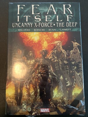Fear Itself: Uncanny X-Force / The Deep Hardcover New Sealed Marvel Comics 2012