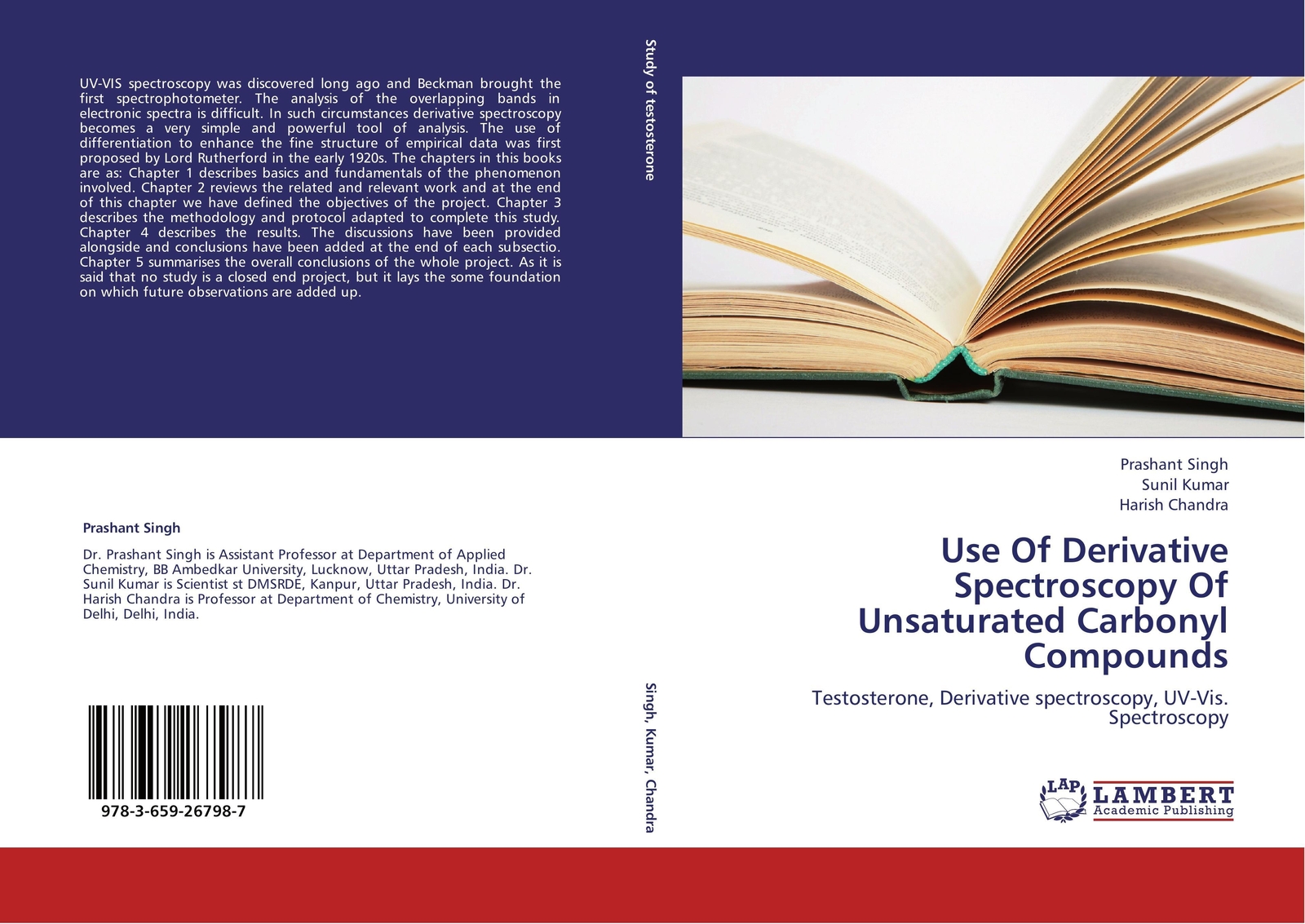 Thumbnail - Prashant Singh (u. A.) | Use Of Derivative Spectroscopy Of