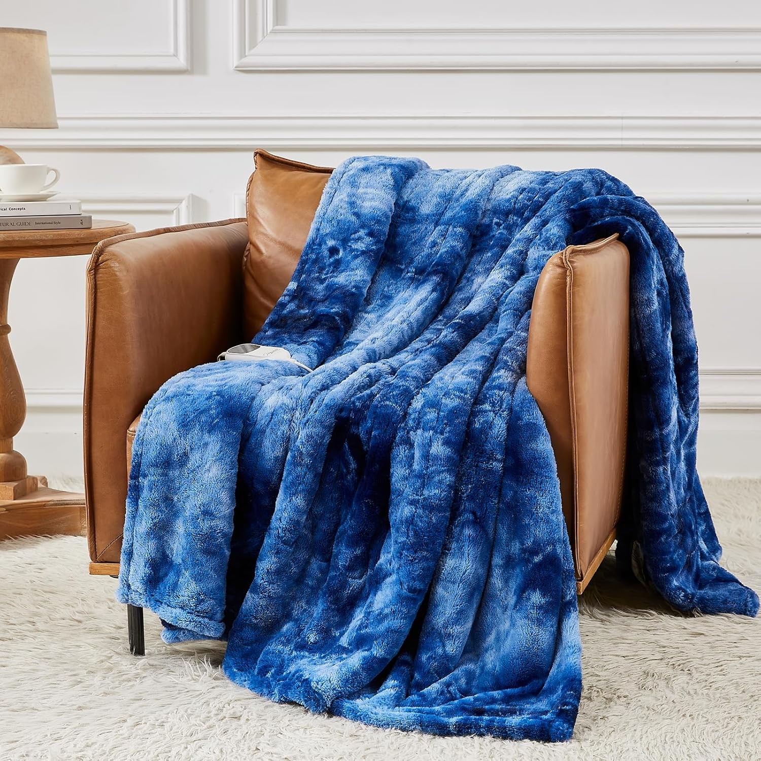 Homemate Heated Blanket Electric Throw Heating Blanket Throw 1