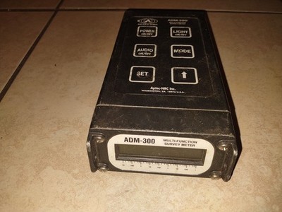 Aptec-NRC ADM-300A Multi-Function Radiation Detector Survey Meter