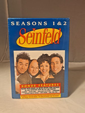 New Sealed SEINFELD Seasons 1 2 Boxed Set DVD Bonus Features TV Series