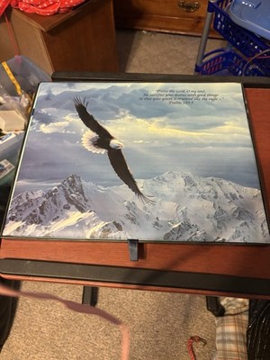 Sacred Heights'' stationery by Daniel Smith, limited edition artwork a bald eagle
