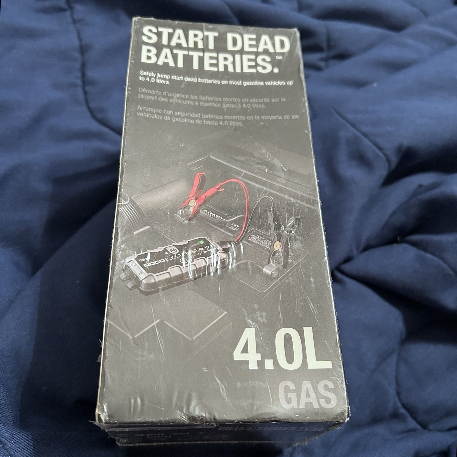 NEW NOCO GB20 500 Amp Boost Sport UltraSafe Lithium Jump Starter