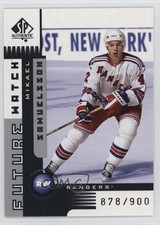 2001-02 SP Authentic Future Watch 878/900 Mikael Samuelsson #162 0q3