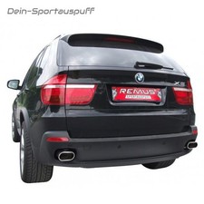 Remus Duplex Sportauspuff BMW X5 E70 Benzinmod. je 135x75mm flachoval