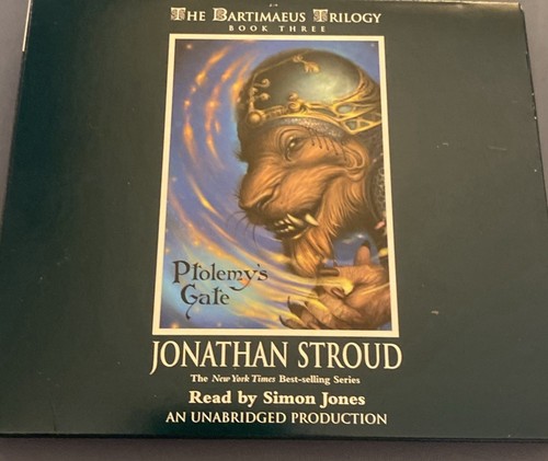 Ptolemy's Gate (The Bartimaeus Trilogy Book 3 Audio CD Read By Simon Jones EUC - Picture 6 of 10