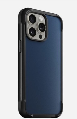 Nomad Rugged case for iPhone 15 Pro MAX  Atlantic Blue MagSafe