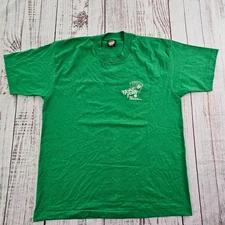McJoker Poker Trump Plaza Atlantic City Green Short Sleeve T-Shirt Men's XL