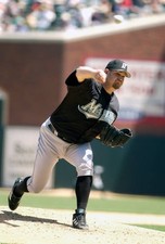 Brad Penny Florida Marlins lanza contra los Gigantes de San Francisco duri- Foto antigua 7