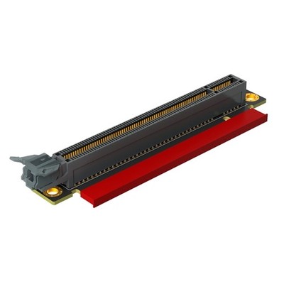 PCIE 16X 3.0 90 Degree Right Angled Reverse Risers Extension Card Adapter for 1U