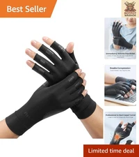 Comfortable Copper Arthritis Gloves for Everyday Use - Supports Pain Relief