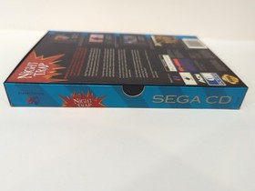 Night Trap (Sega CD, 1992) Authentic Blue Box Complete and tested, with reg.