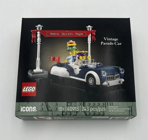 LEGO Icons: Vintage Parade Car (40913) Brand New Sealed Set ✨GWP New